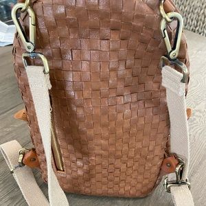 Hardly worn Backpack purse